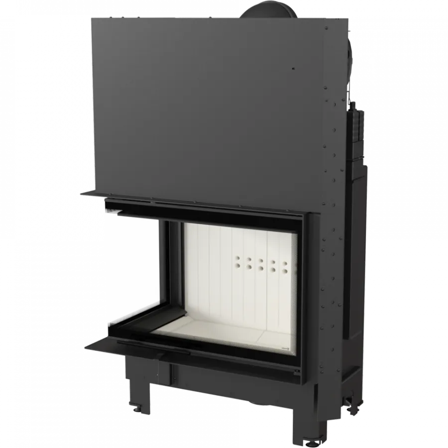 Krbová vložka MBA 17 BS ľavé presklenie s výsuvným otváraním dvierok - Obrázek 3