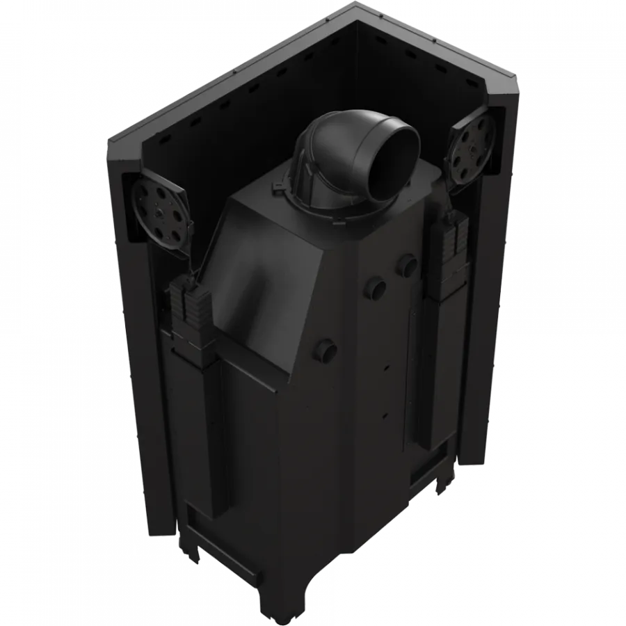 Krbová vložka MBA 17 BS ľavé presklenie s výsuvným otváraním dvierok - Obrázek 2