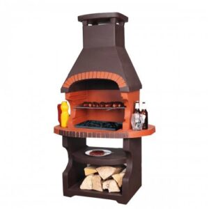 Záhradný krb ORAVA 2 hnedý