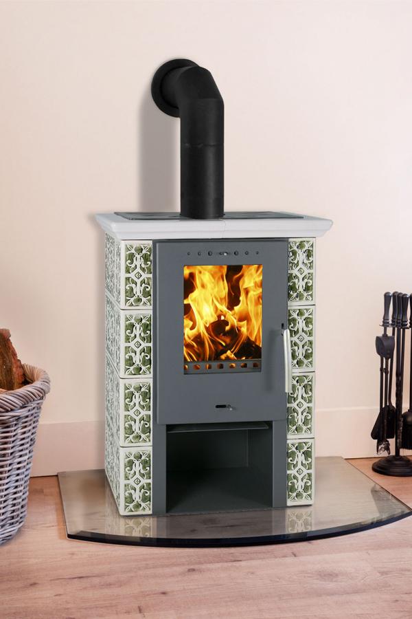 Keramické kachle Jasmin 6KW dvojfarebné