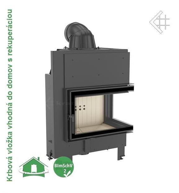 Krb Kratki MBM 10 kW BS pravé prosklení