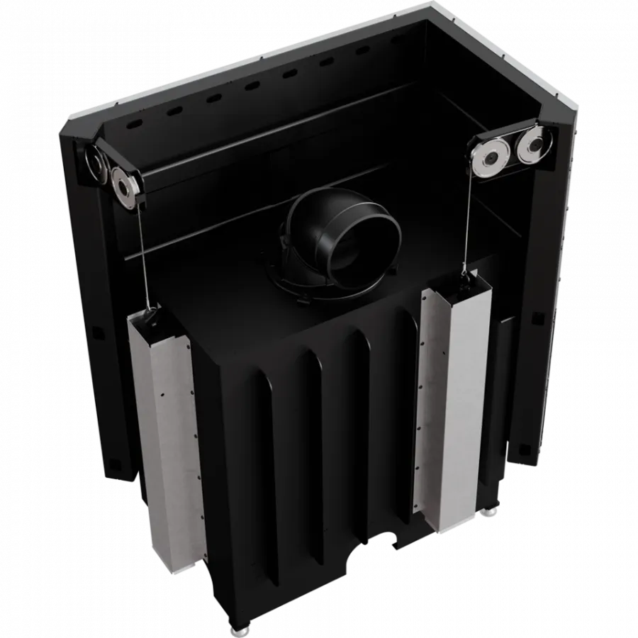 Krbová vložka NADIA 14 BS ľavé presklenie s výsuvnym otváraním dvierok - Obrázek 4