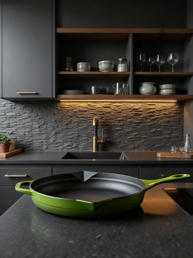 HÓSSE 5 dílná litinová sada zelená - Obrázek 6