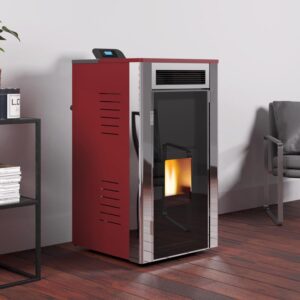 Peletová kamna s výměníkem TROY 21 KW