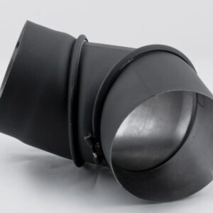 Koleno nast. 130/0-90/1.5 čierne