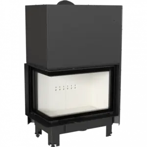 Krbová vložka MBA 17 BS ľavé presklenie s výsuvným otváraním dvierok