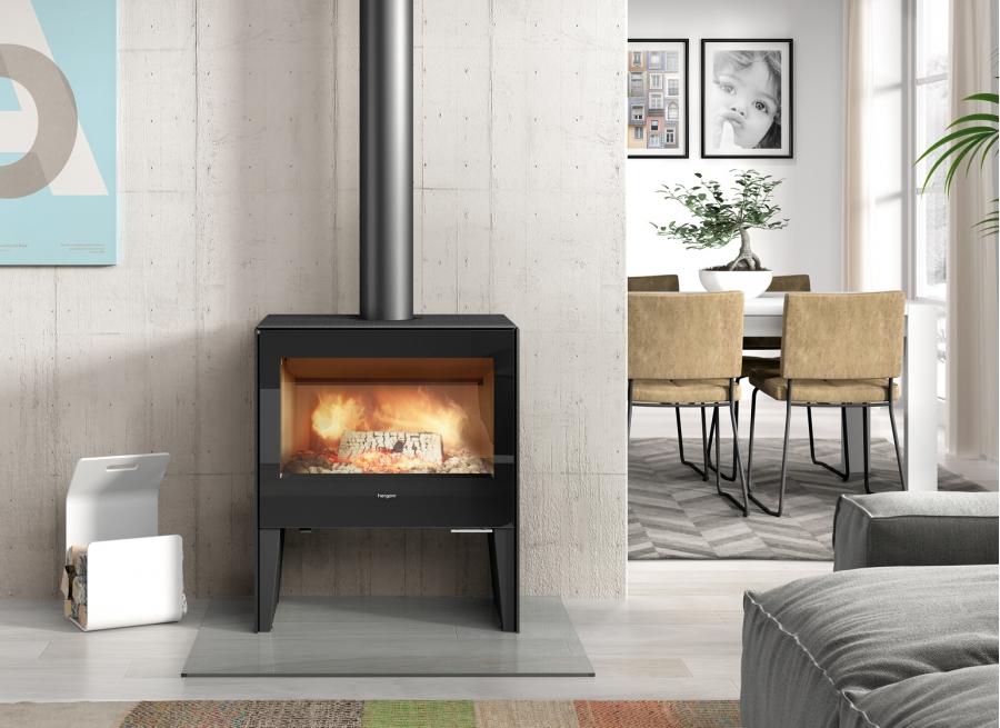 Liatinové kachle GLANCE L voľne stojace - Obrázek 3