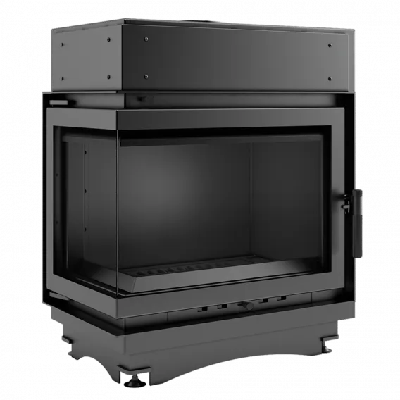 Teplovodná krbová vložka MAJA 12 BS ľavé presklenie s dochladzovacou špirálou