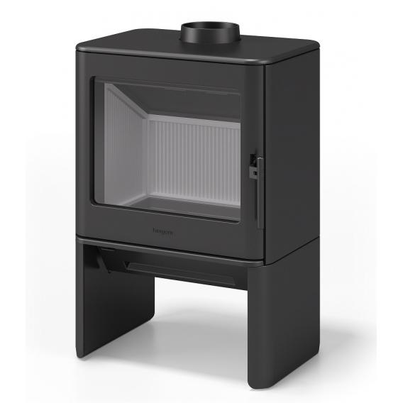 Liatinové kachle E-40 s ohniskom z bielej liatiny