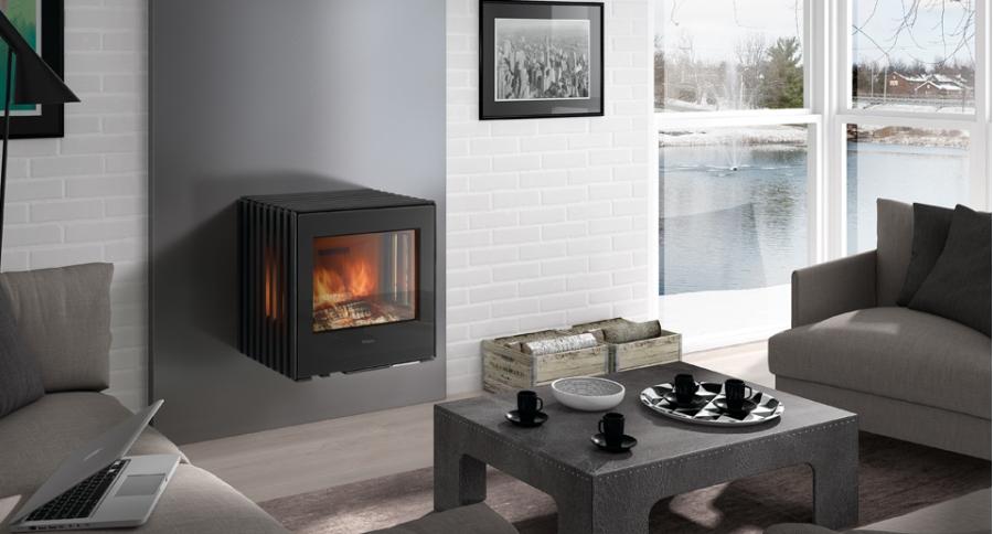 Litinová kamna GLANCE závěsná - Obrázek 2