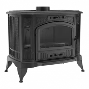 Liatinové kachle KOZA K9 s ventilátorom TURBOFAN