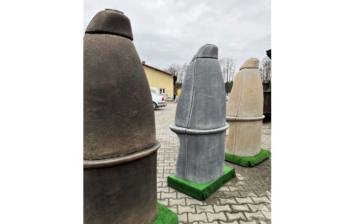 Záhradný krb ORAVA 8 hnedý, krémový a šedý - Obrázek 4