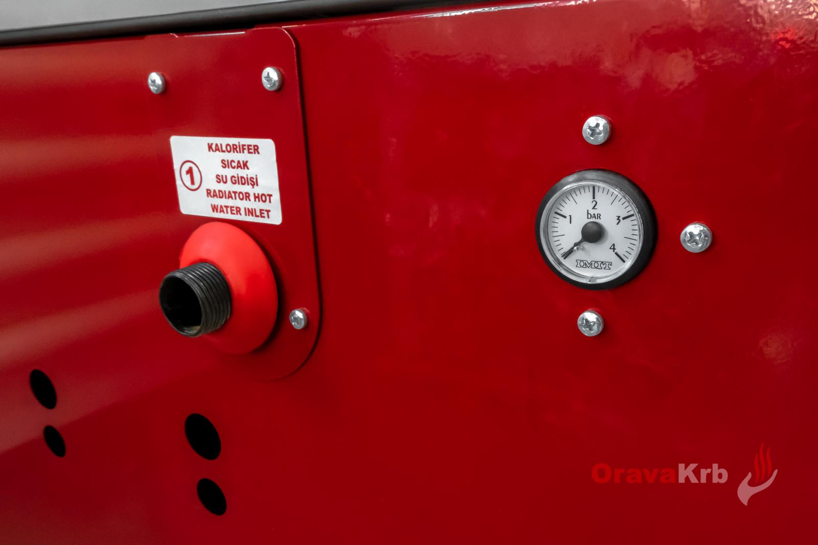 BOSPHORUS peletkový sporák s výměníkem 13 kw do vody - Obrázek 7