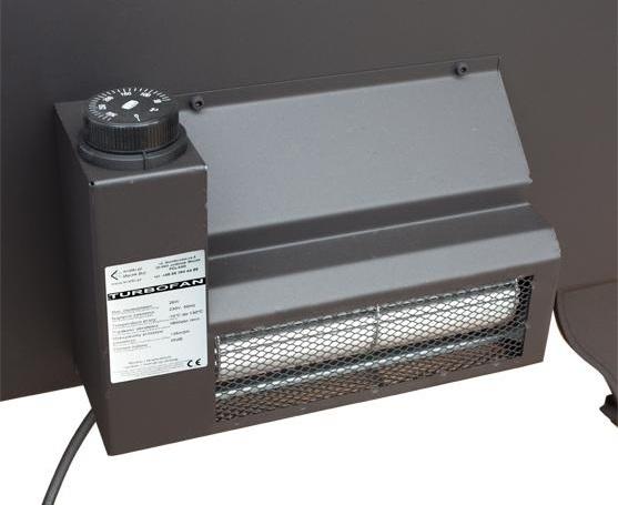 Liatinové kachle KOZA K6 s ventilátorom TURBOFAN - Obrázek 2