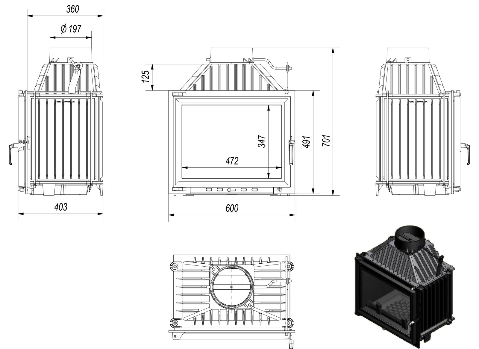 Krbová vložka MAJA 8 - Obrázek 3