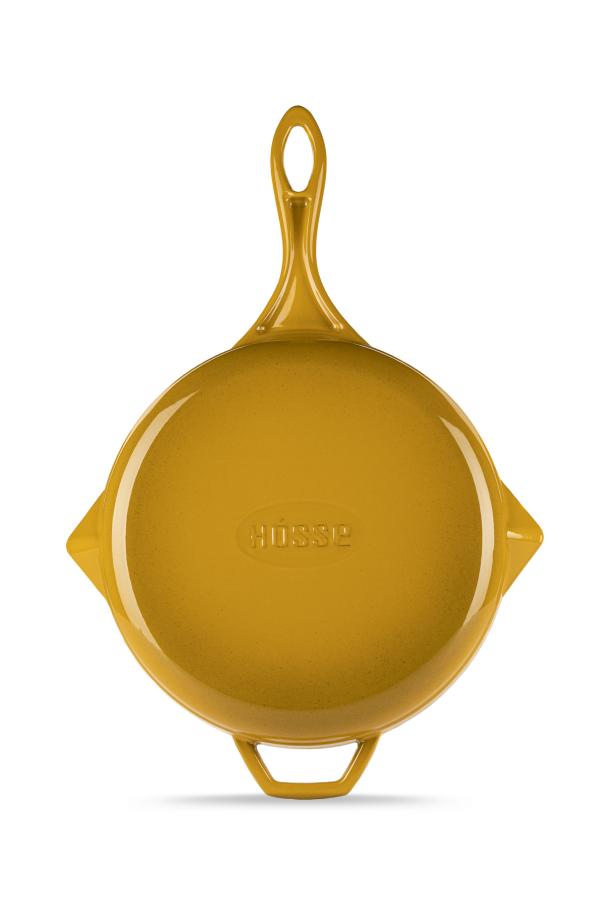 HÓSSE O 28 žlutá litinová pánev - Obrázek 4