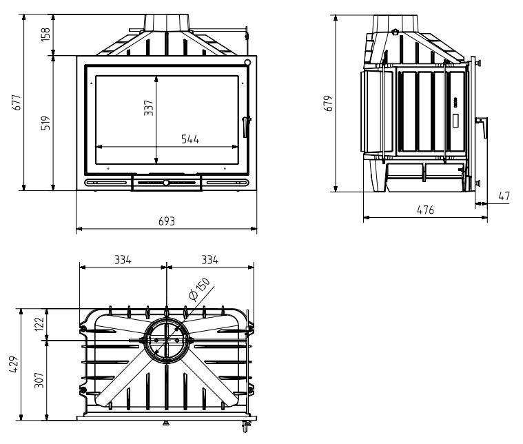 Krbová vložka HGB-70 - Obrázek 3