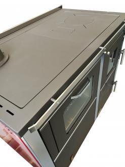 STAR 2 LUX teplovodní sporák krémový s výměníkem 25KW - Obrázek 6