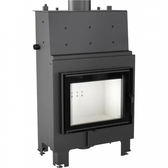 Teplovodná krbová vložka MBM 10 s dochladzovacou špirálou