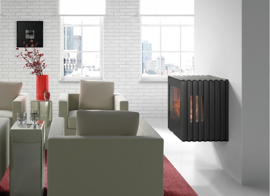 Litinová kamna GLANCE závěsná - Obrázek 3