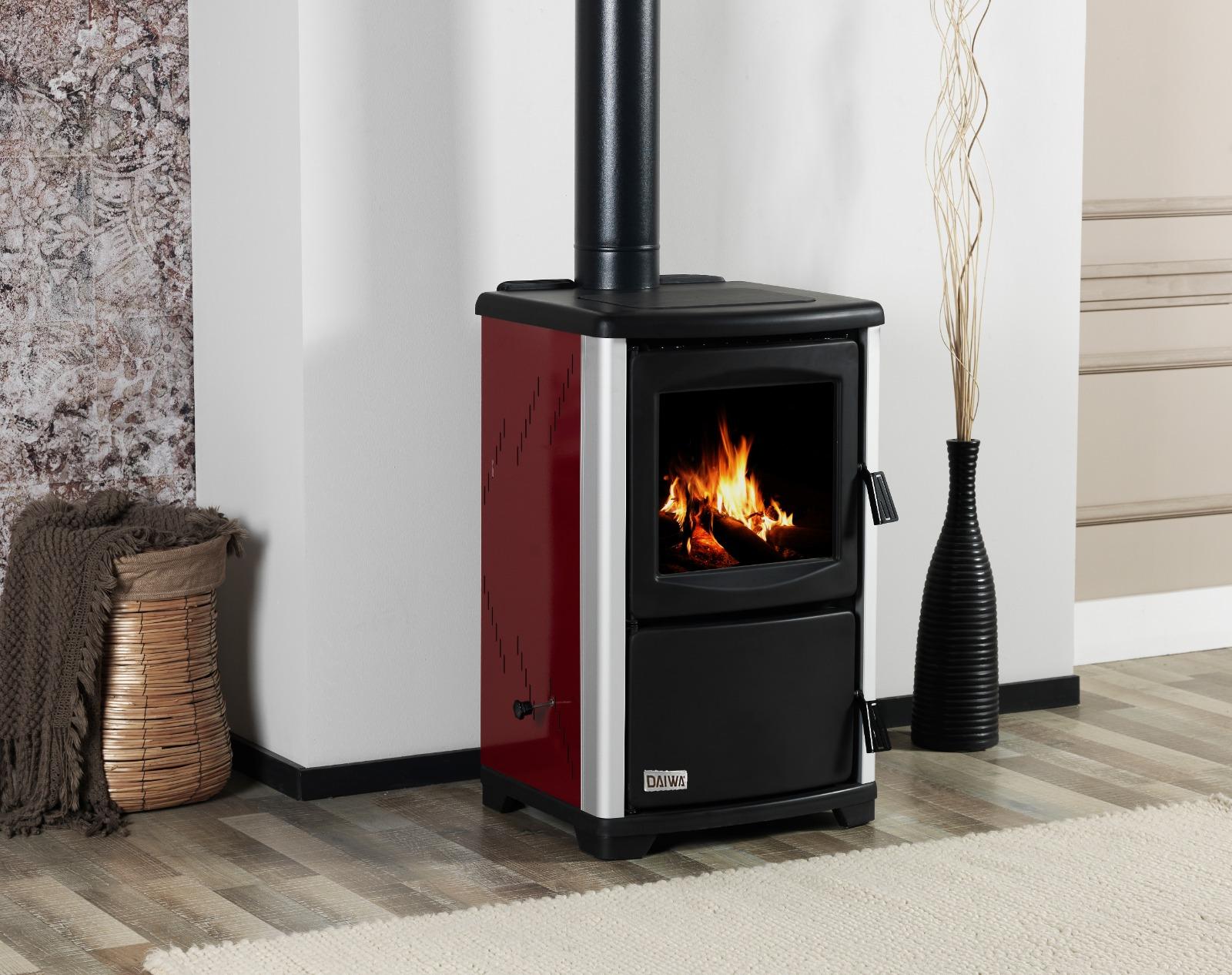 Kamna TEBA T17 s výměníkem 11Kw + příslušenství